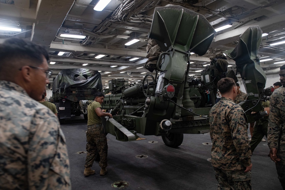 Well Deck Operations aboard USS New Orleans August 11, 2022