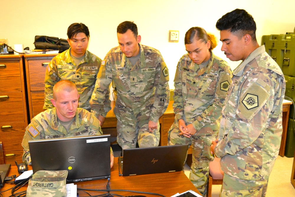 The 505th Signal Brigade attends Annual Training at Camp Navajo