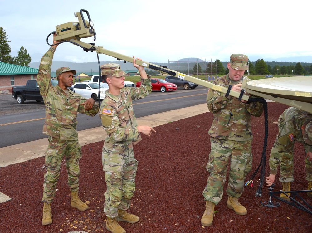 The 505th Signal Brigade attends Annual Training at Camp Navajo