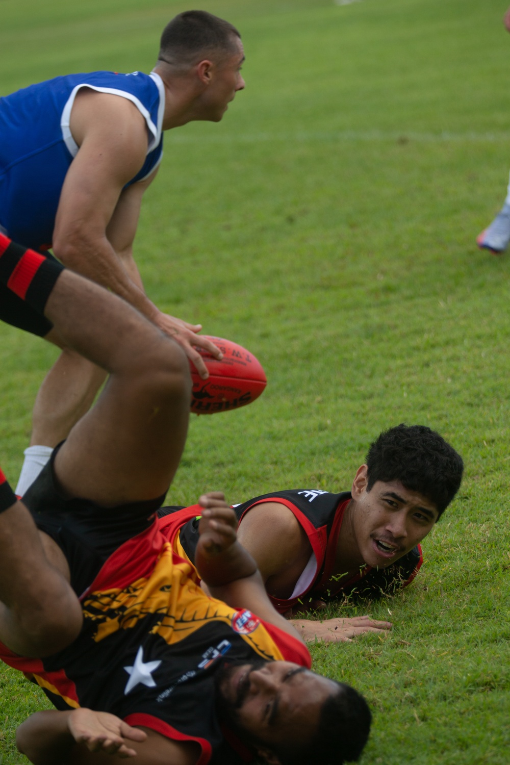 MRF-D 22 Australian Football Team Participates in the Footy 9's