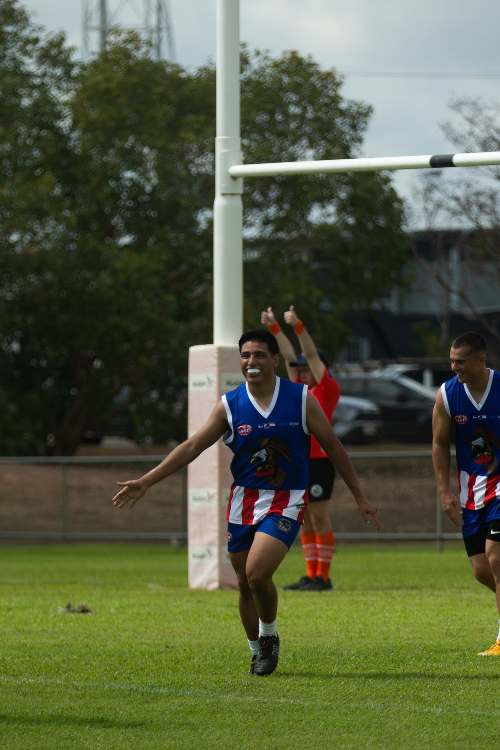 MRF-D 22 Australian Football Team Participates in the Footy 9's