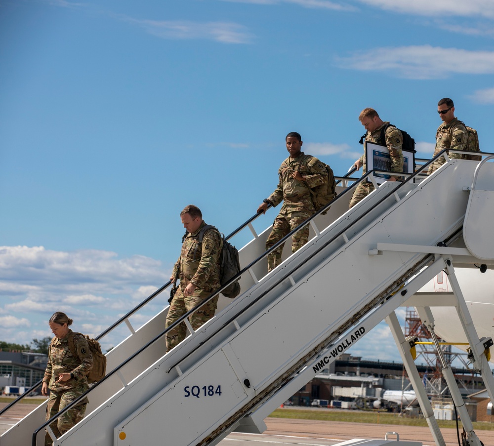 186th Brigade Support Battalion Return From Annual Training