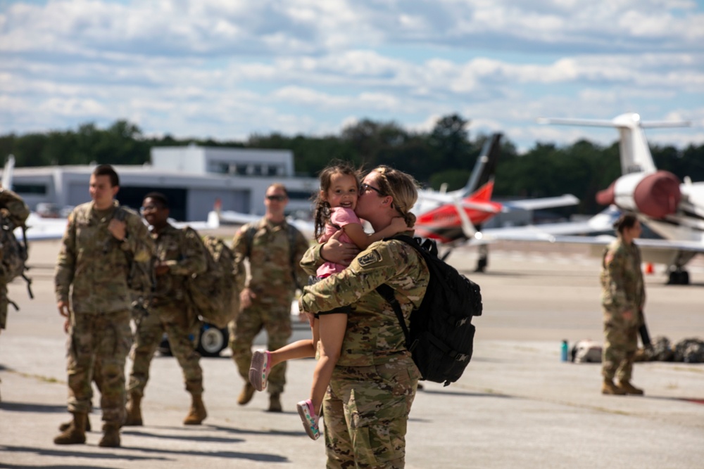 186th Brigade Support Battalion Return From Annual Training