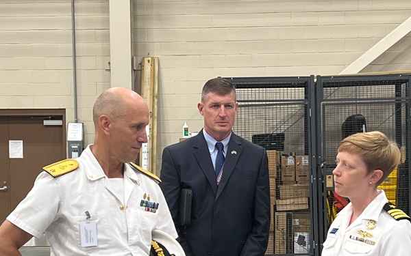 Italy Visits Naval Oceanography