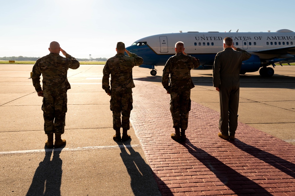 SecAF visits Scott AFB
