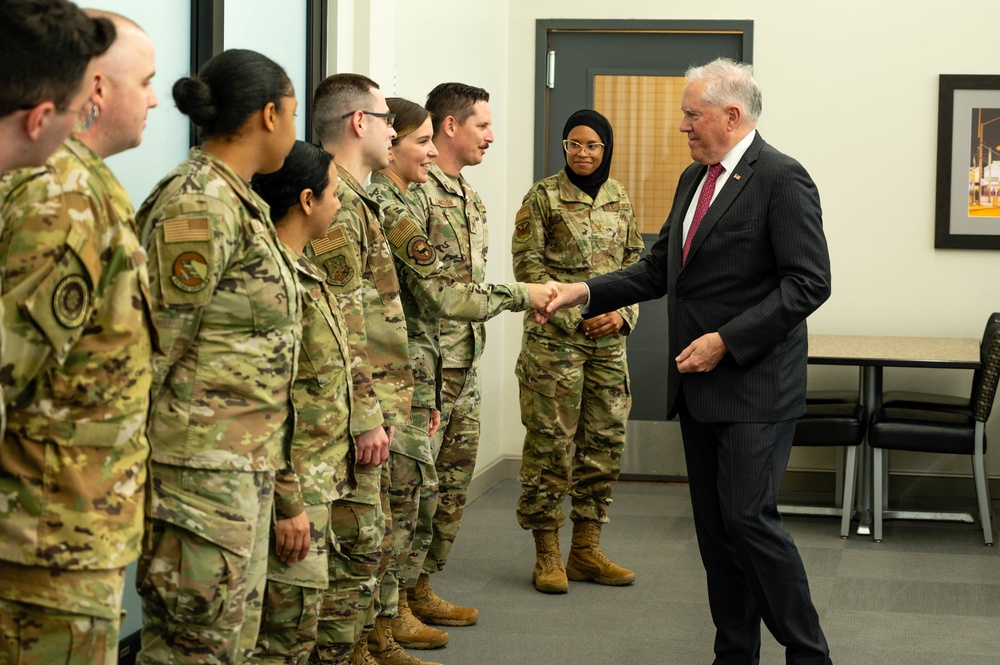SecAF visits Scott AFB