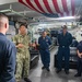 Pacific Partnership 2022 Mission Commander awards coins to Sailors