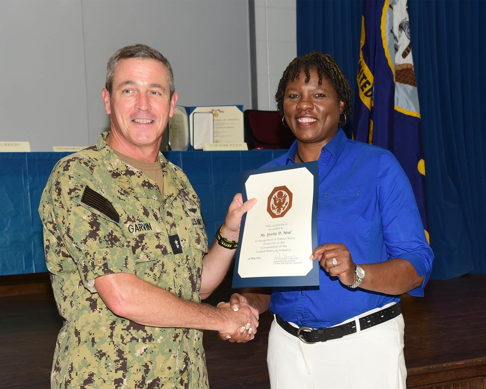 NETC Commander Visits NTTC Meridian