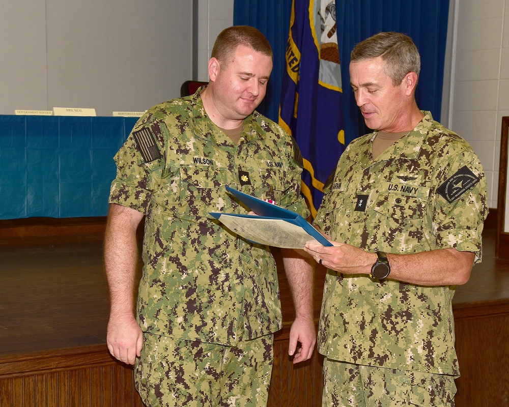 NETC Commander Visits NTTC Meridian