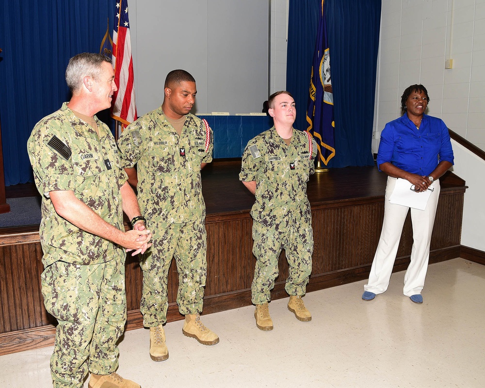 NETC Commander Visits NTTC Meridian