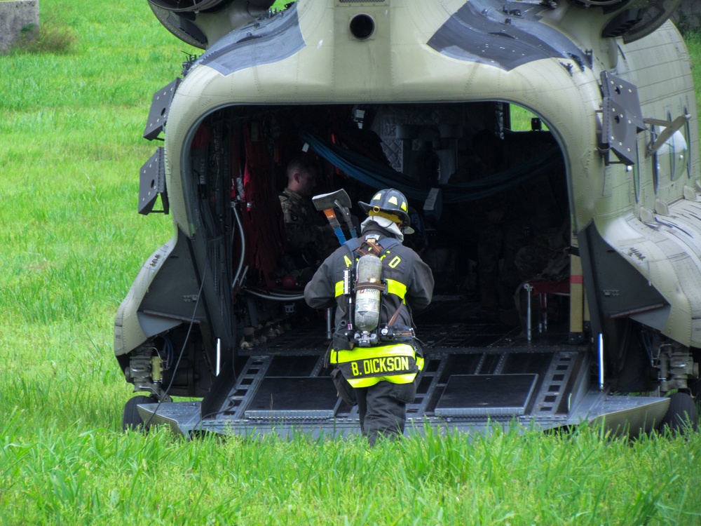 Aberdeen Proving Grounds Downed Aircraft Exercise