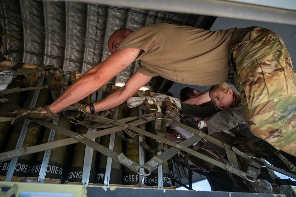 Dover AFB conducts Ukraine security assistance mission