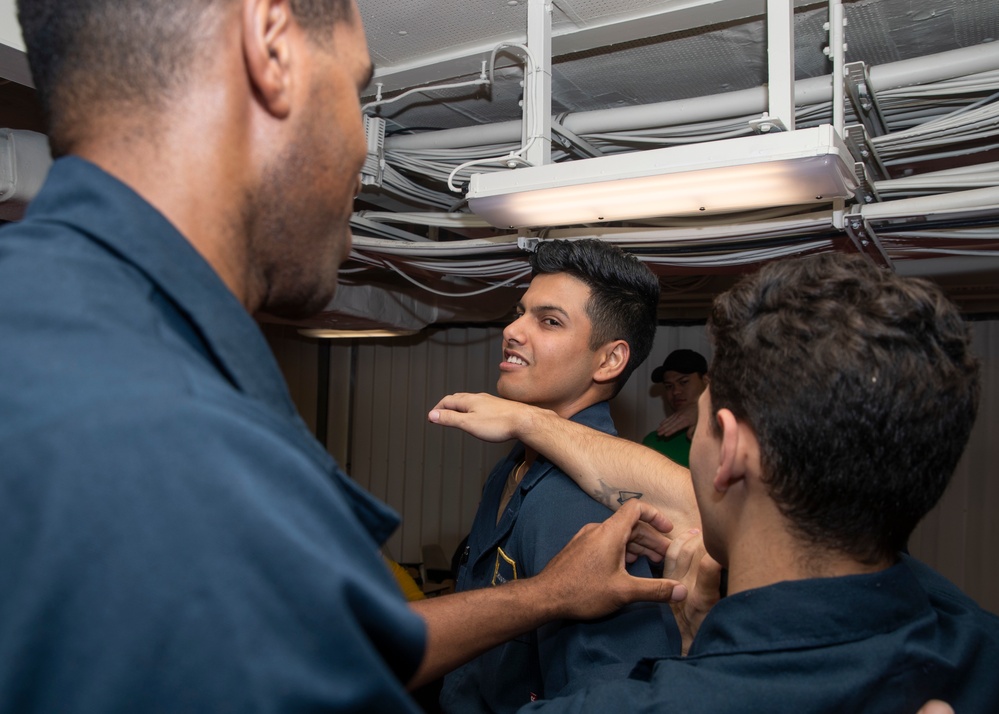 USS Tripoli Security Reaction Force Class