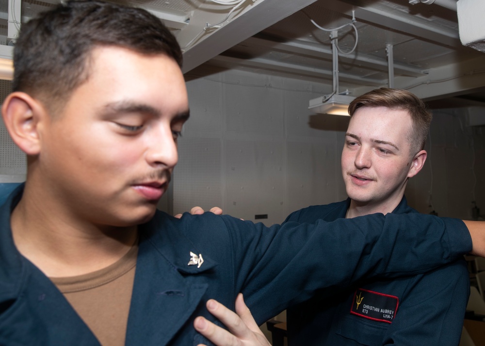 USS Tripoli Security Reaction Force Class