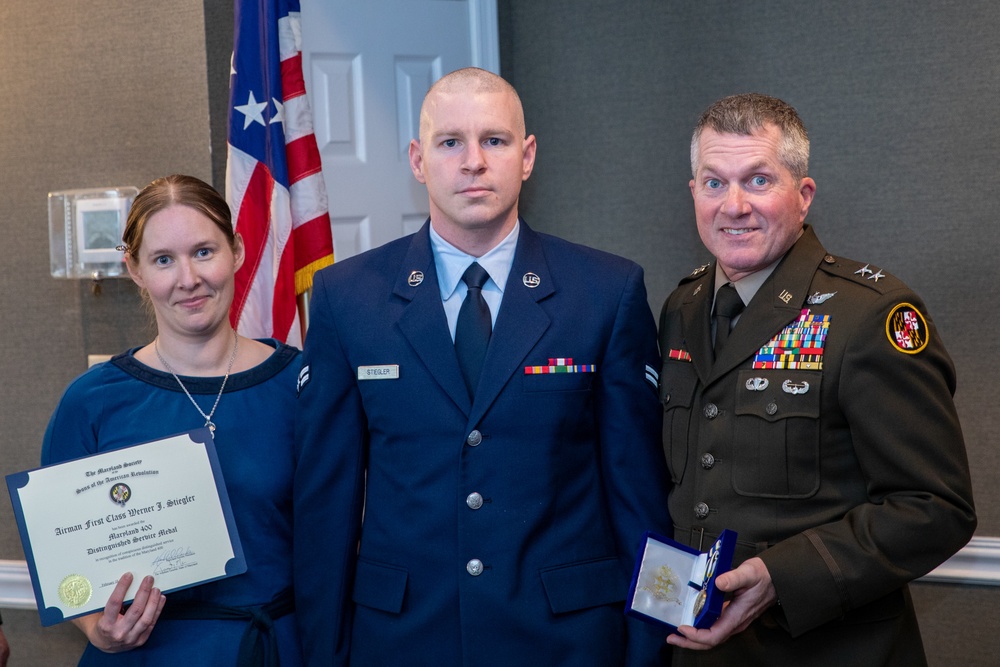 The Maryland Society of the Sons of the American Revolution- Maryland 400 Distinguished Service Medal Awards Ceremony