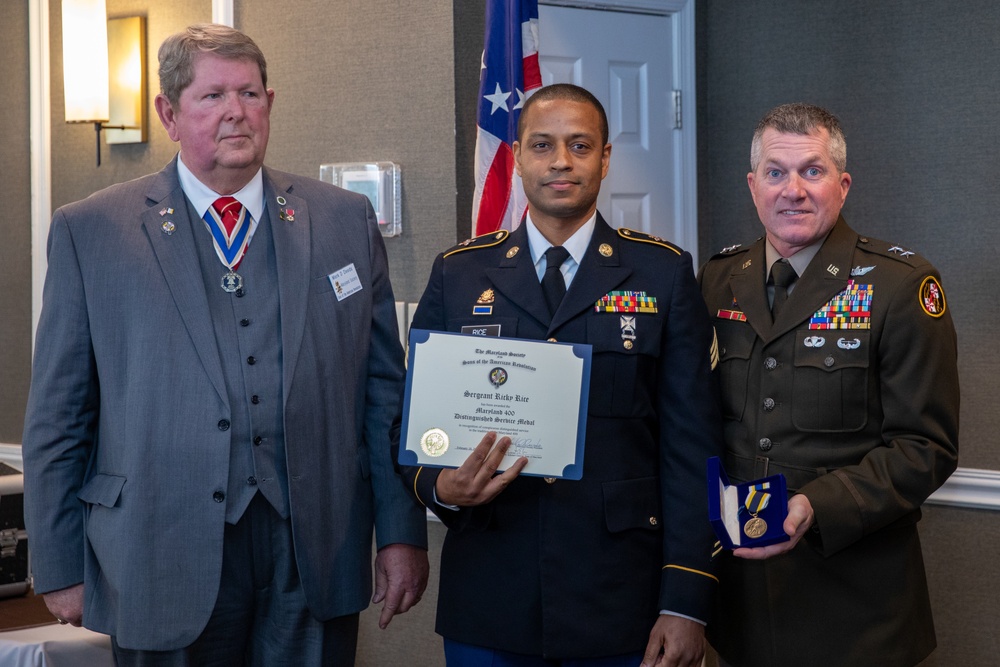 Maryland 400 Distinguished Service Medal Awards Ceremony