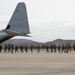 3rd ANGLICO parachute from KC-1230J Hercules on Camp Pendleton