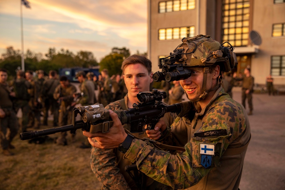 U.S., Finland Bilateral NVG Training