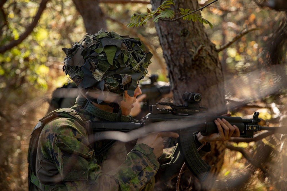 U.S., Finland Bilateral Training