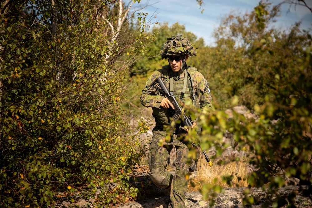 U.S., Finland Bilateral Training