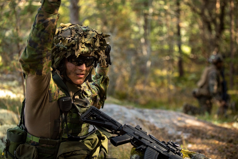 U.S., Finland Bilateral Training