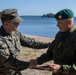 Gift Exchange Between U.S. Marines, Finnish Navy