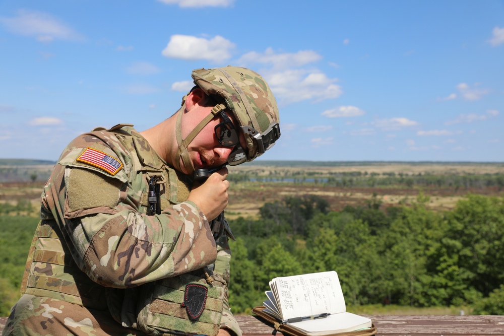 Secretary of the Army Visits Ohio and Michigan National Guard Soldiers During Annual Training