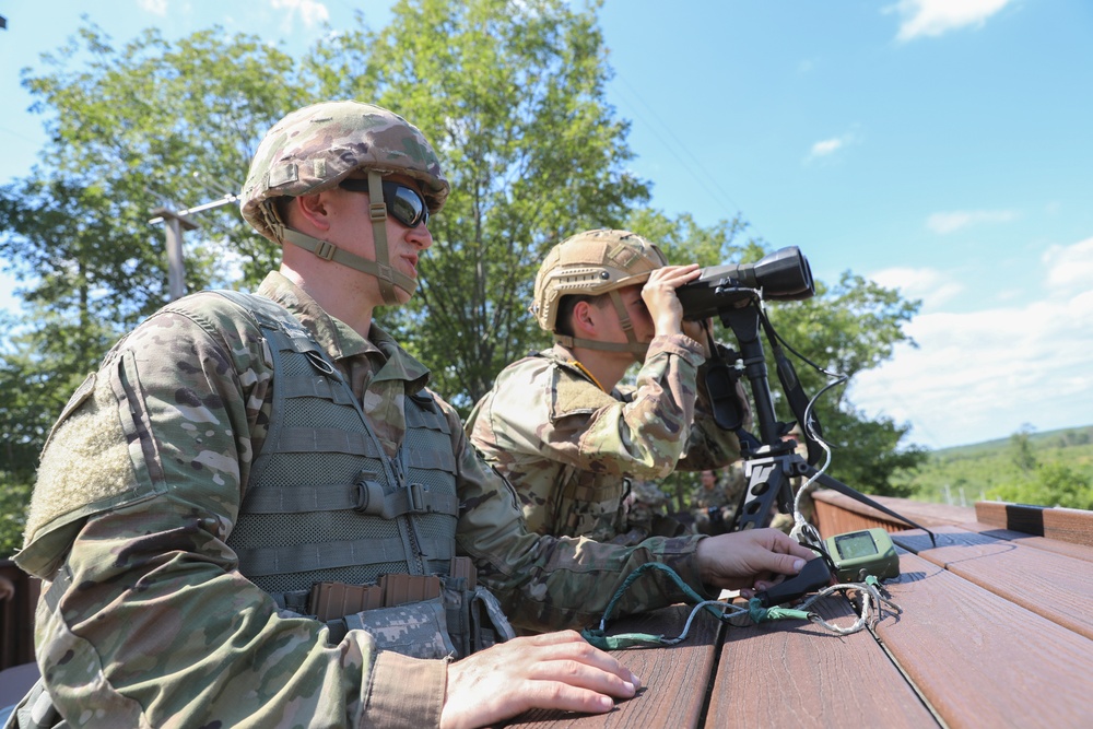 Secretary of the Army Visits Ohio and Michigan National Guard Soldiers During Annual Training