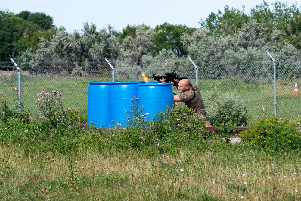 219th SFS reclaim an LF exercise