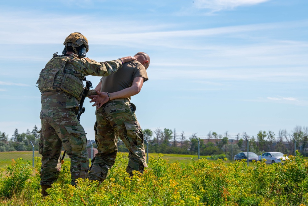 219th SFS reclaim an LF exercise