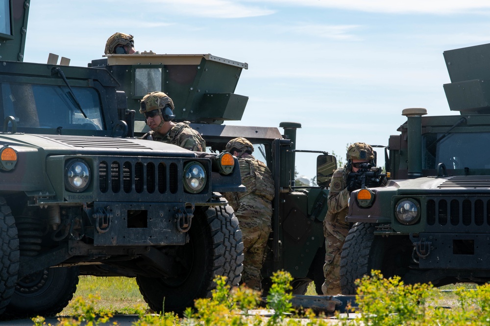 219th SFS reclaim an LF exercise