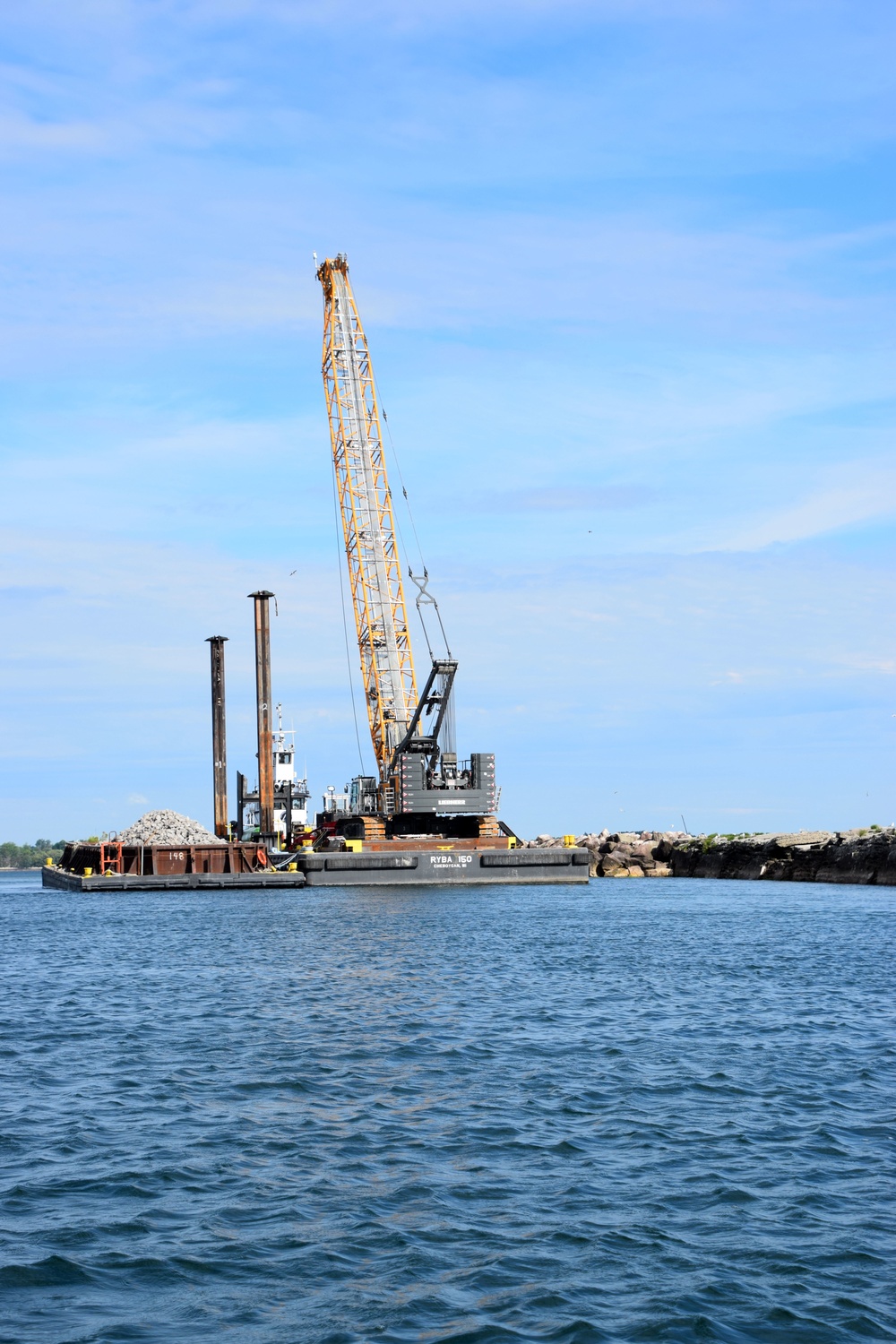 Repairs to the Buffalo Harbor North Breakwater