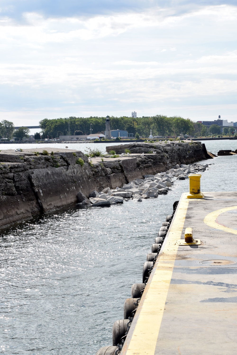 Repairs to the Buffalo Harbor North Breakwater