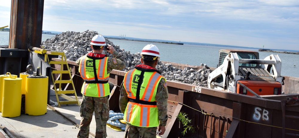 Repairs to the Buffalo Harbor North Breakwater