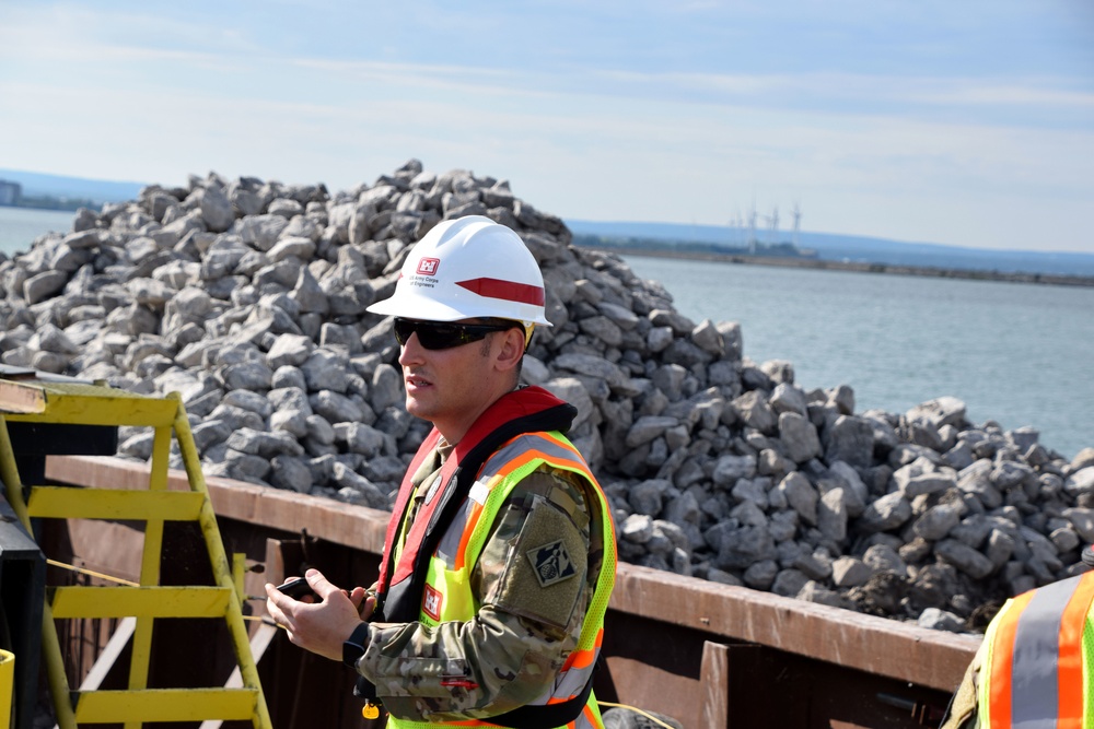 Repairs to the Buffalo Harbor North Breakwater