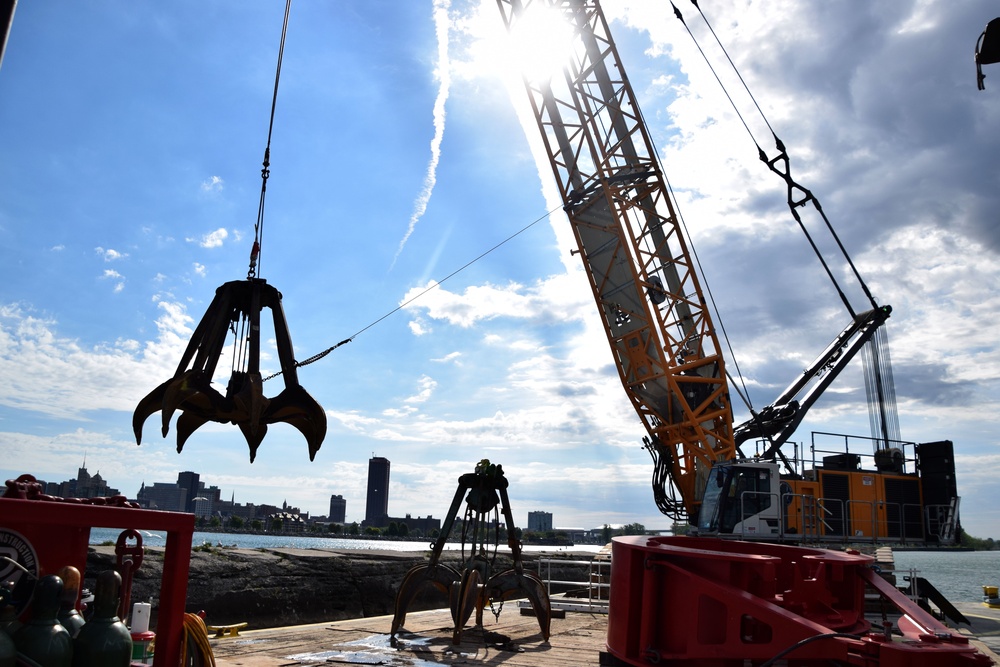 Repairs to the Buffalo Harbor North Breakwater