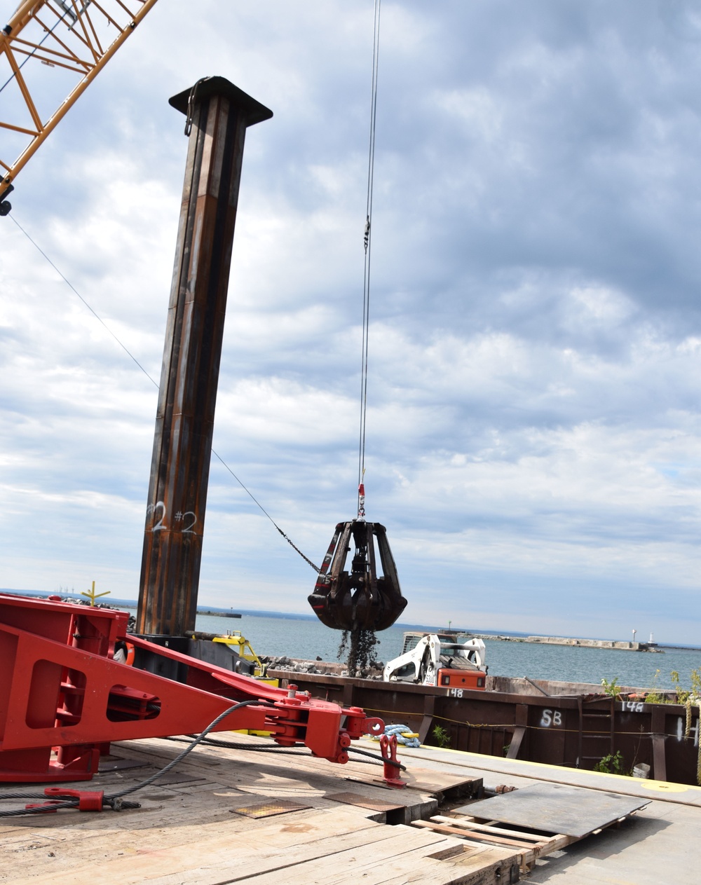 Repairs to the Buffalo Harbor North Breakwater