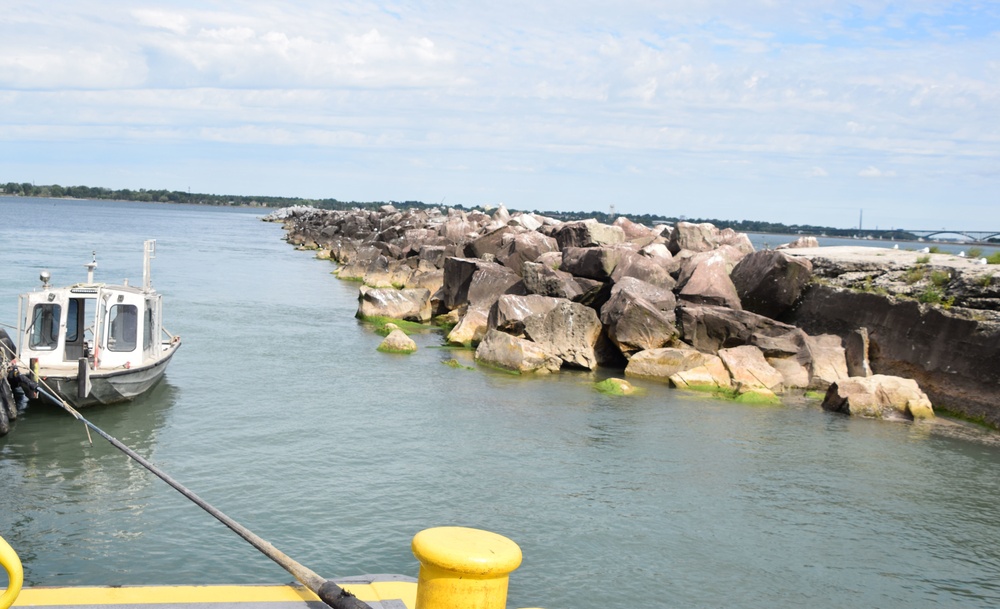 Repairs to the Buffalo Harbor North Breakwater