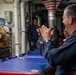 The USS Bainbridge is on a scheduled deployment in the U.S. Naval Forces Europe area of operations, employed by U.S. Sixth Fleet to defend U.S., Allied and Partner interests.