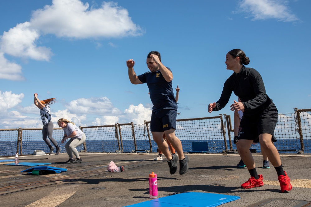 The USS Bainbridge is on a scheduled deployment in the U.S. Naval Forces Europe area of operations, employed by U.S. Sixth Fleet to defend U.S., Allied and Partner interests.