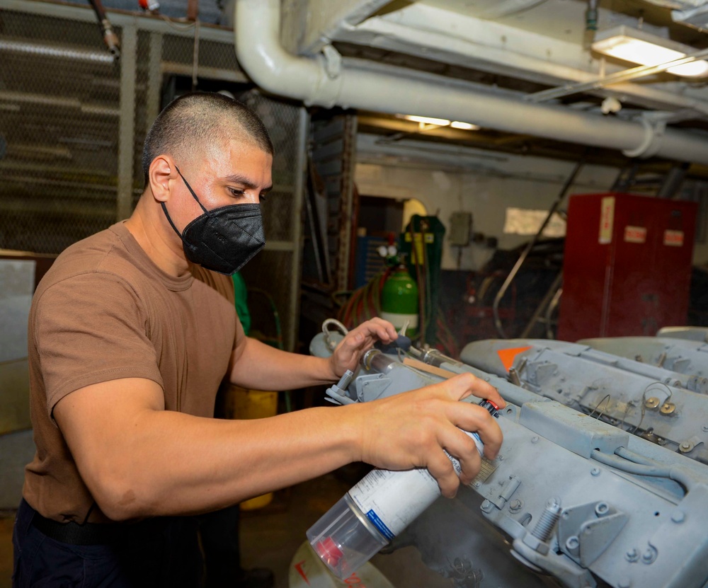 The Harry S. Truman Carrier Strike Group is on a scheduled deployment in the U.S. Naval Forces Europe area of operations, employed by U.S. Sixth Fleet to defend U.S., allied and partner interests.