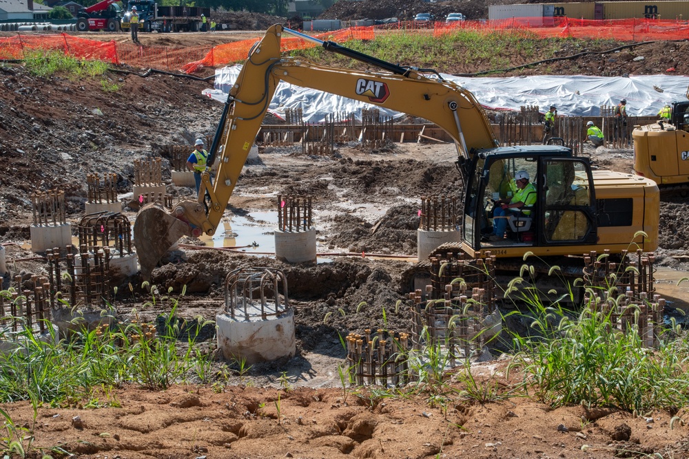 LOUVAMC Construction continues Aug. 9, 2022