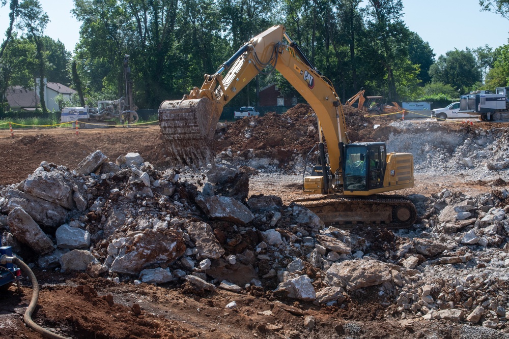 LOUVAMC Construction continues Aug. 9, 2022