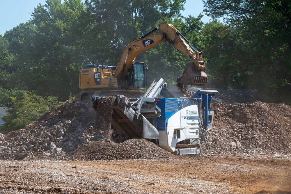 LOUVAMC Construction continues Aug. 9, 2022