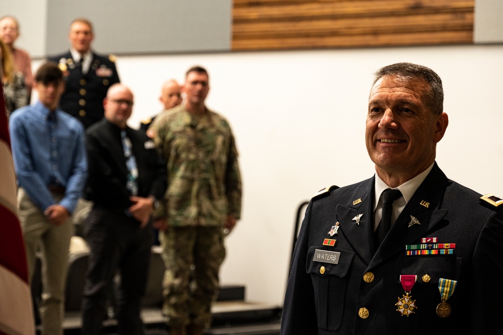 U.S. Army Medical Materiel Development Command's Soldier-scientist, Col. Norman Waters retires after 31 years of service