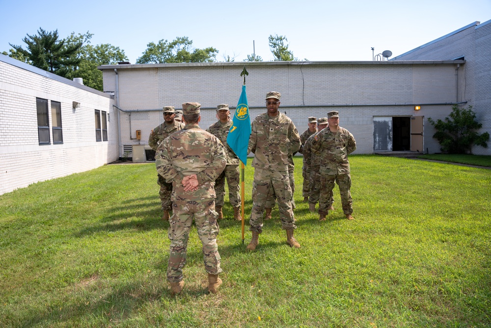 291st Digital Liaison Detachment Change of Command Ceremony