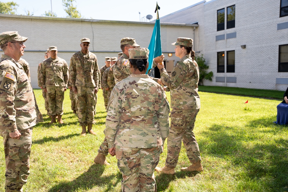 291st Digital Liaison Detachment Change of Command Ceremony