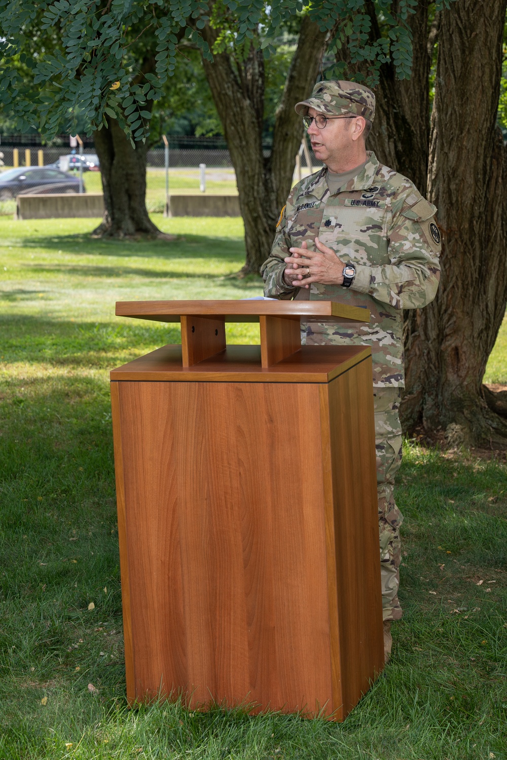 291st Digital Liaison Detachment Change of Command Ceremony
