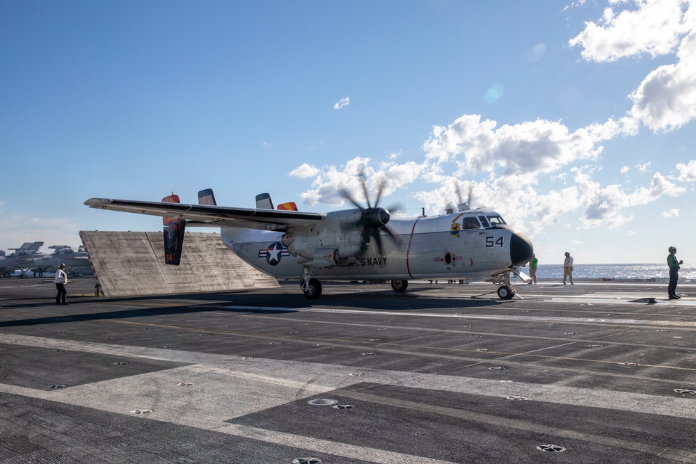 USS George H.W. Bush Conducts Flight Operations