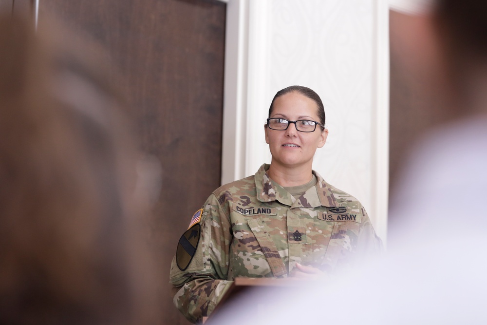 982nd Signal Combat Camera Company (Airborne) Change of Responsibility